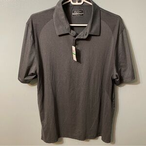 Dark Gray Polo Golf Shirt NWT